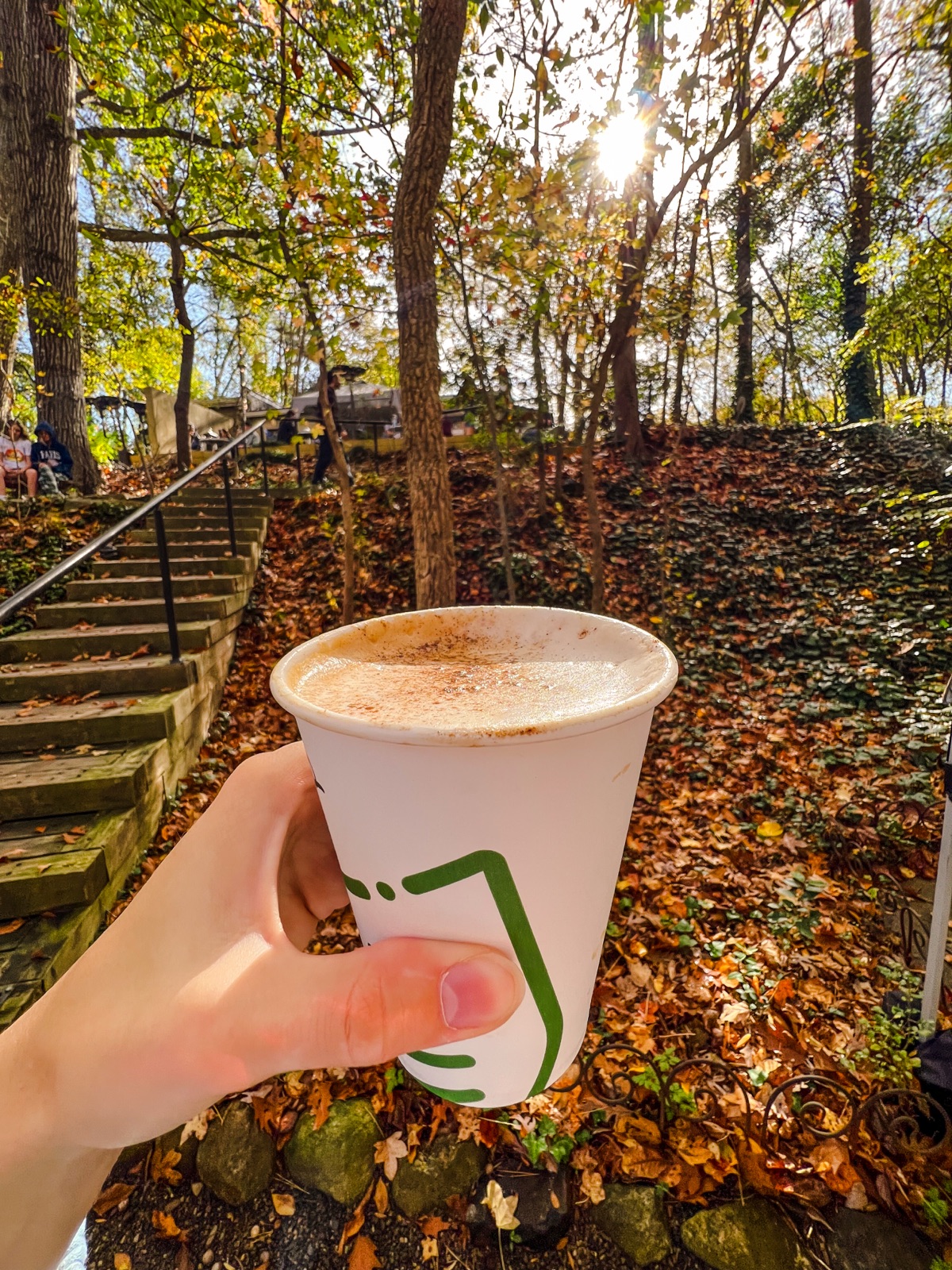 Caffe Driade outdoor seating Chapel Hill fall